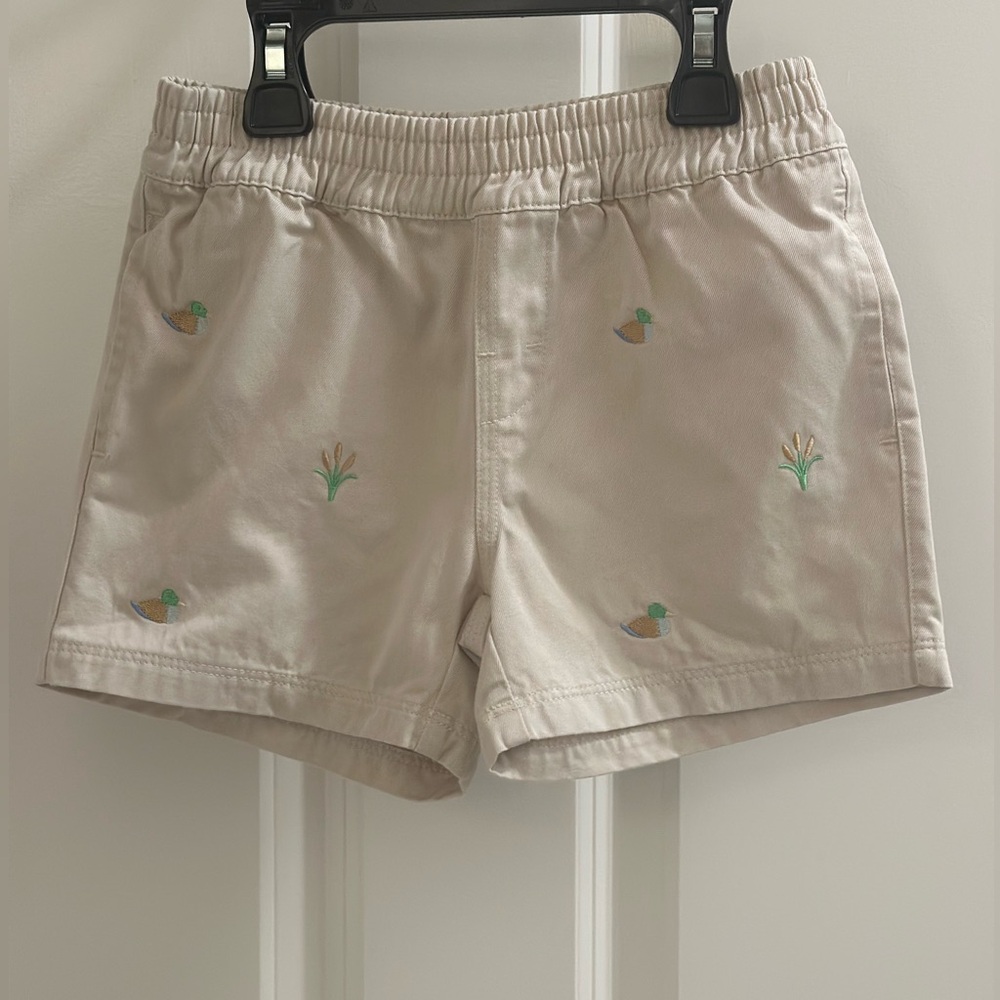 The Beaufort Bonnet Company - Khaki Mallard Sheffield Shorts - Boys Size 6